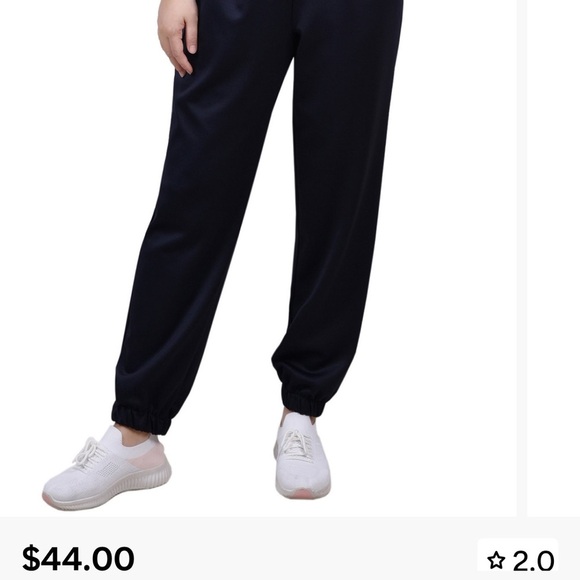 NY Collection Woman Elastic Waist Pants - Picture 8 of 8